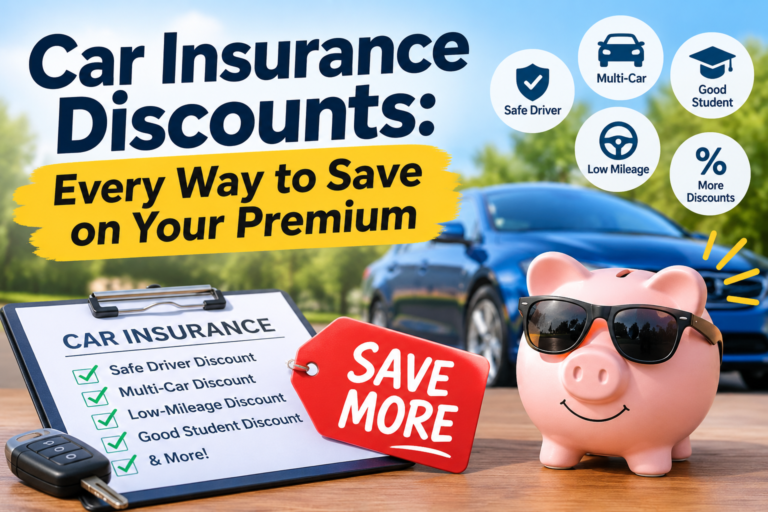 Car insurance discounts